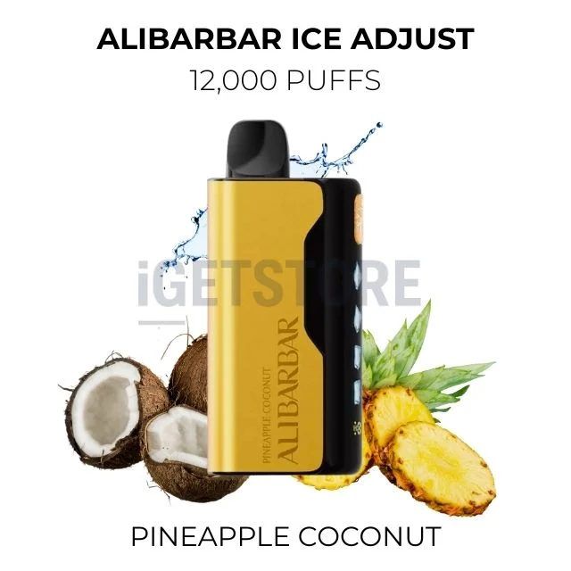 Alibarbar Ice Adjust Pineapple Coconut 12000 Puffs
